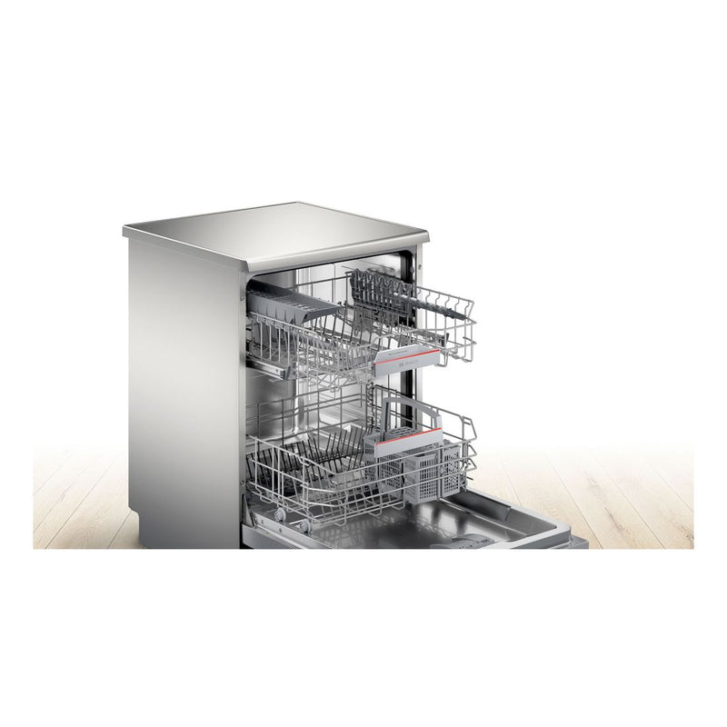 Bosch - Serie | 4 Free-standing Dishwasher 60 cm Silver/Innox SMS4HAI40G