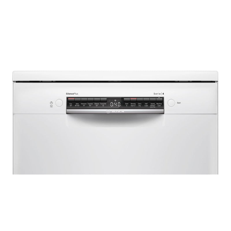 博世-系列| 4 獨立式洗碗機 60 公分 白色 SMS4HDW52G