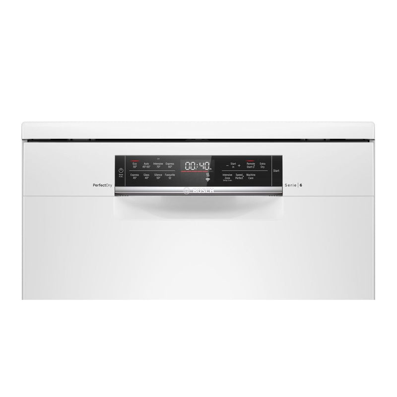 博世-系列| 6 獨立式洗碗機 60 公分 白色 SMS6ZDW48G