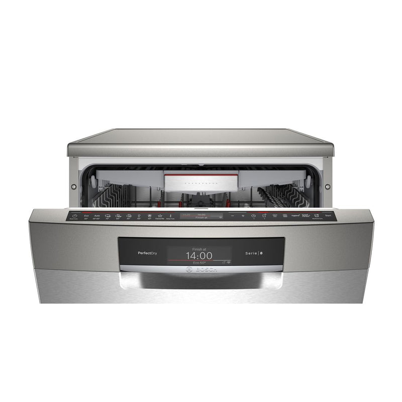 Bosch - Serie | 8 Free-standing Dishwasher 60 cm Silver/Innox SMS8YCI01E
