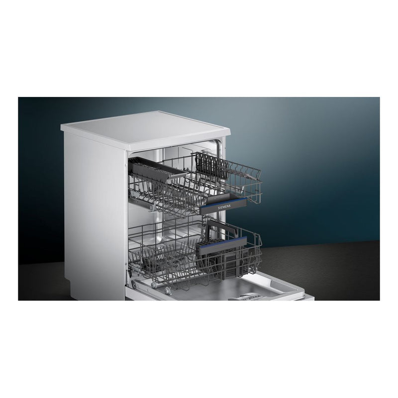 Siemens - IQ300 Free-standing Dishwasher 60 cm White SN23HW60AG 