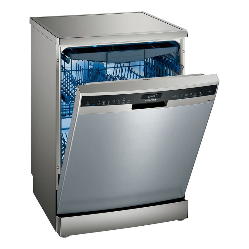 Siemens - IQ500 Free-standing Dishwasher 60 cm Fingerprint Free Steel SN25ZI49CE 