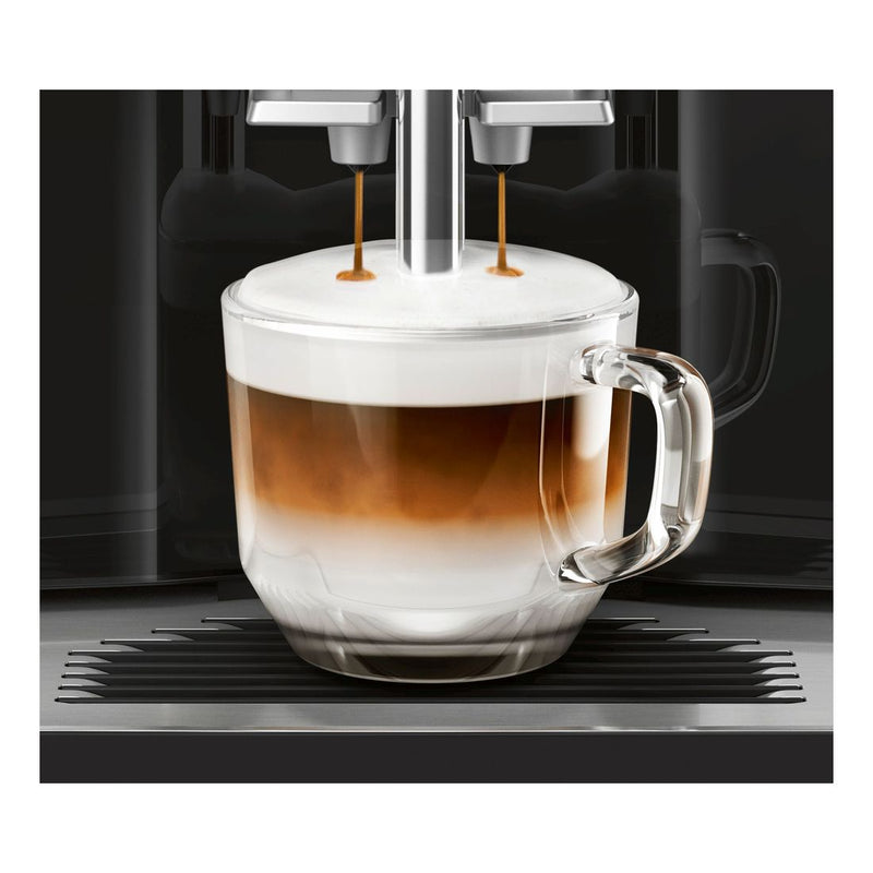 Siemens - Fully Automatic Coffee Machine EQ.300 Black TI351209GB 