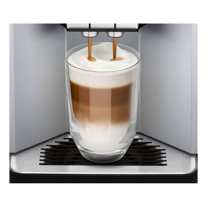 Siemens - Fully Automatic Coffee Machine EQ.500 Integral Silver TQ503GB1 