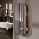 Villeroy & Boch Antheus mirror rack american walnut/mirrored