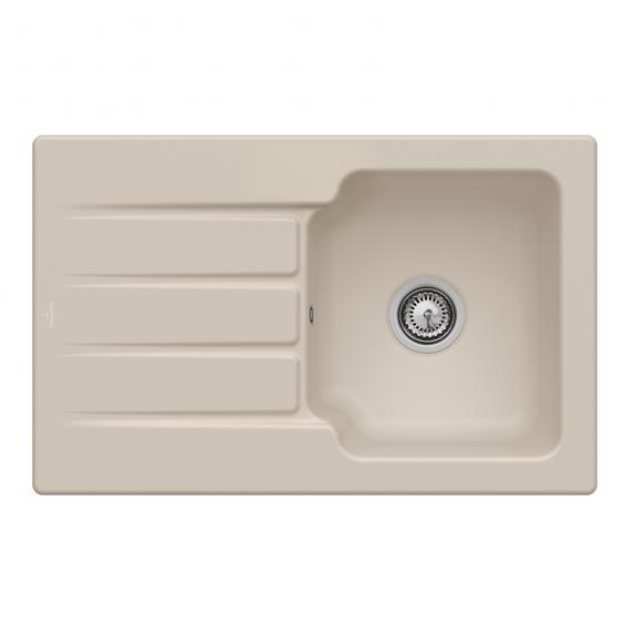 Villeroy & Boch Architectura 45 kitchen sink with drainer, reversible