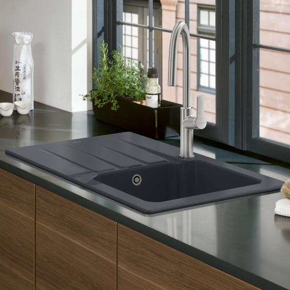 Villeroy & Boch Architectura 45 kitchen sink with drainer, reversible