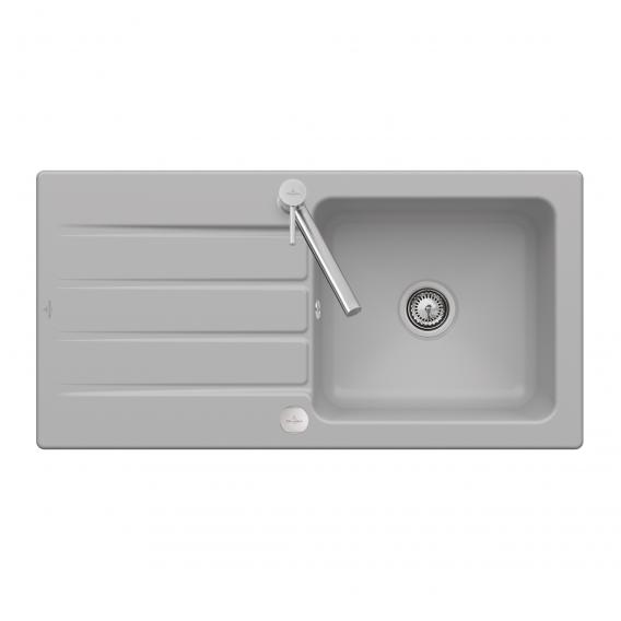 Villeroy & Boch Architectura 60 kitchen sink with drainer, reversible