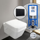 Villeroy & Boch Architectura complete SET wall-mounted toilet with neeos pre-wall element, flush plate