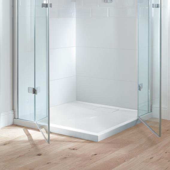 Villeroy &amp; Boch Architectura MetalRim 淋浴盆，平 4.8 厘米