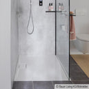 Villeroy & Boch Architectura MetalRim super flat shower tray, 1.5 cm edge height