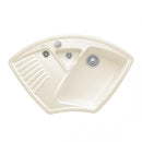 Villeroy & Boch Arena Eck corner kitchen sink with half bowl and drainer