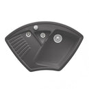 Villeroy & Boch Arena Eck corner kitchen sink with half bowl and drainer