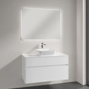 Villeroy & Boch Artis countertop washbasin with Embrace vanity unit and More to See Lite