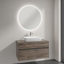 Villeroy & Boch Artis countertop washbasin with Embrace vanity unit and More to See Lite mirror