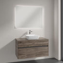 Villeroy & Boch Artis countertop washbasin with Embrace vanity unit and More to See Lite