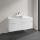 Villeroy & Boch Artis countertop washbasin with Embrace vanity unit with 4 pull-out compartments