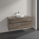 Villeroy & Boch Artis countertop washbasin with Embrace vanity unit with 4 pull-out compartments