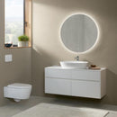 Villeroy & Boch Artis countertop washbasin with Embrace vanity unit and More to See Lite mirror