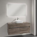 Villeroy & Boch Artis countertop washbasin with Embrace vanity unit and More to See Lite