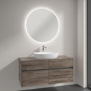 Villeroy & Boch Artis countertop washbasin with Embrace vanity unit and More to See Lite mirror