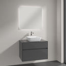 Villeroy & Boch Artis countertop washbasin with Embrace vanity unit and More to See Lite