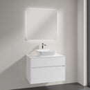 Villeroy & Boch Artis countertop washbasin with Embrace vanity unit and More to See Lite