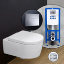 Villeroy &amp; Boch Avento 全套壁掛式馬桶，搭配 neeos 前牆元件、沖水板