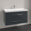 Villeroy &amp; Boch Avento 洗臉盆，附梳妝台，附 2 個拉出式隔間