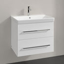 Villeroy &amp; Boch Avento 洗臉盆，附梳妝台，附 2 個拉出式隔間