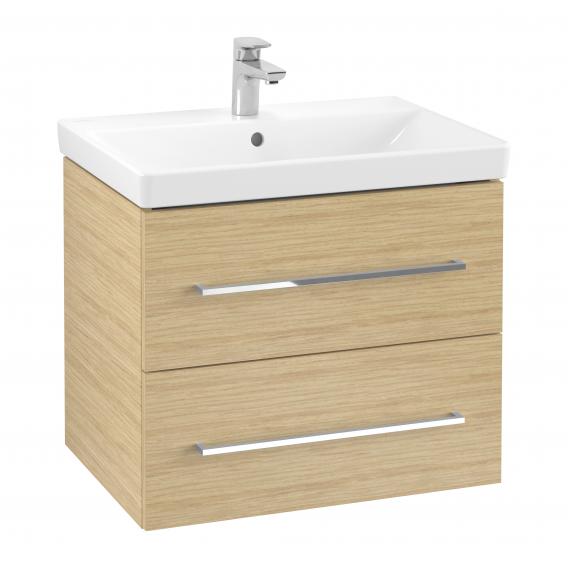 Villeroy & Boch Avento washbasin with vanity unit with 2 pull-out compartments