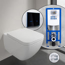 Villeroy & Boch Collaro complete SET wall-mounted toilet with neeos pre-wall element