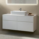 Villeroy & Boch Collaro countertop washbasin with Embrace vanity unit with 4 pull-out compartments