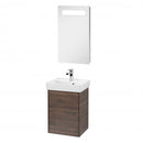 Villeroy & Boch Collaro hand washbasin with vanity unit and More to See 14 mirror