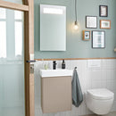Villeroy & Boch Collaro hand washbasin with vanity unit and More to See 14 mirror