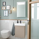 Villeroy & Boch Collaro hand washbasin with vanity unit and More to See 14 mirror