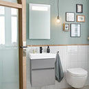 Villeroy & Boch Collaro hand washbasin with vanity unit and More to See 14 mirror