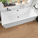 Villeroy & Boch Collaro rectangular bath, built-in