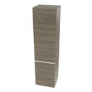 Villeroy & Boch Collaro tall unit with 2 doors stone oak, recessed handle matt anthracite