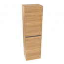 Villeroy & Boch Collaro tall unit with 2 doors and 1 laundry basket