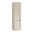 Villeroy & Boch Collaro tall unit with 2 doors and 1 laundry basket