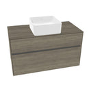 Villeroy & Boch Collaro vanity unit with 2 pull-out compartments for 1 countertop washbasin