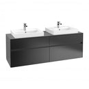 Villeroy & Boch Collaro vanity unit for 2 washbasins with 4 pull-out compartments