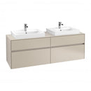Villeroy & Boch Collaro vanity unit for 2 washbasins with 4 pull-out compartments