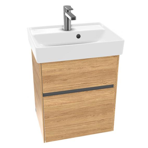 Villeroy &amp; Boch Collaro 洗手盆盥洗台，附 2 個拉出式隔層