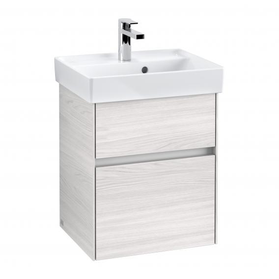 Villeroy &amp; Boch Collaro 洗手盆盥洗台，附 2 個拉出式隔層