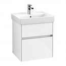 Villeroy & Boch Collaro hand vanity unit with 2 pull-out compartments