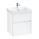 Villeroy & Boch Collaro hand vanity unit with 2 pull-out compartments