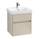 Villeroy & Boch Collaro hand vanity unit with 2 pull-out compartments
