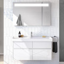 Villeroy & Boch Collaro washbasin with vanity unit and More to See 14 mirror
